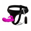 Baile - strapon ultra harness double vibration