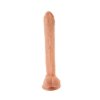Penis dildo bardzo długi z grubą główką Ballsy Caballero Flesh