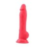 Dildo do pochwy i anala Rick.G czerwony 22cm