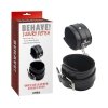 Kajdanki skórzane BDSM Obey Me Leather Ankle Cuffs