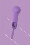 Wibrator mikrofon mała różdżka do ciała Pearlstasy violet