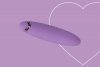 Damski masażer do pochwy i łechtaczki PleasureArrow violet 