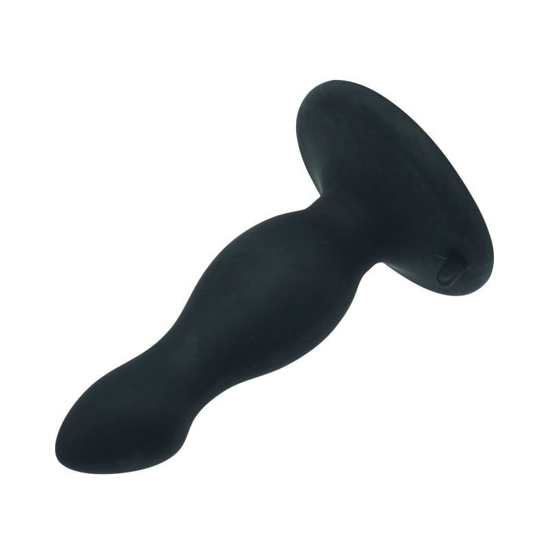 Wyprofilowany korek analny stymulator prostaty plug na przyssawce