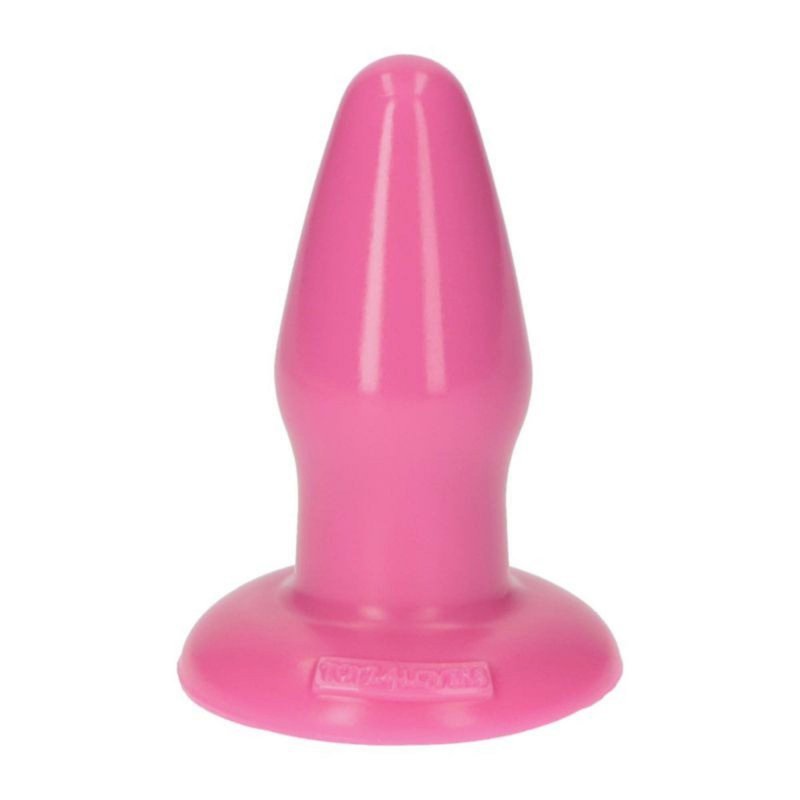 Różowy korek analny na przyssawce penetrator anusa