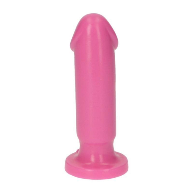 Dildo analne korek na przyssawce różowy 10 cm