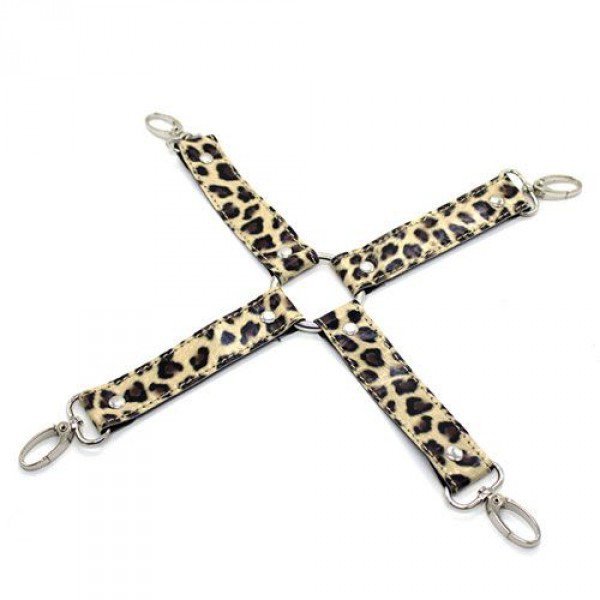 Wiązania Wild Bondage kit leopard