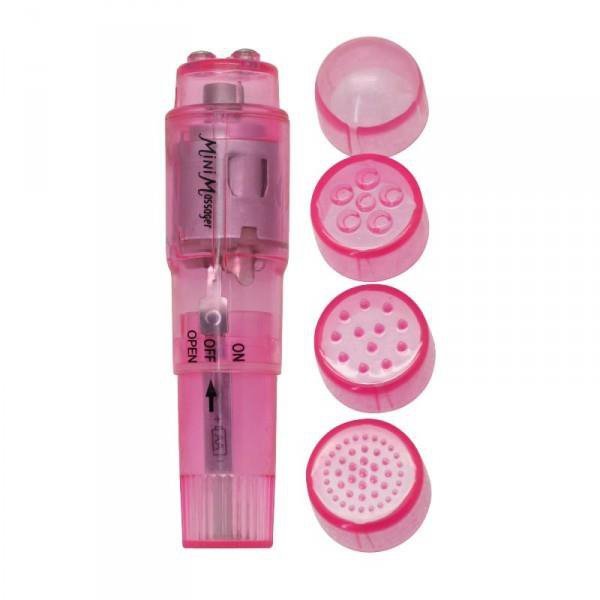 Stymulator mini vibratore con punte intercambiabili timeless 4 surprises