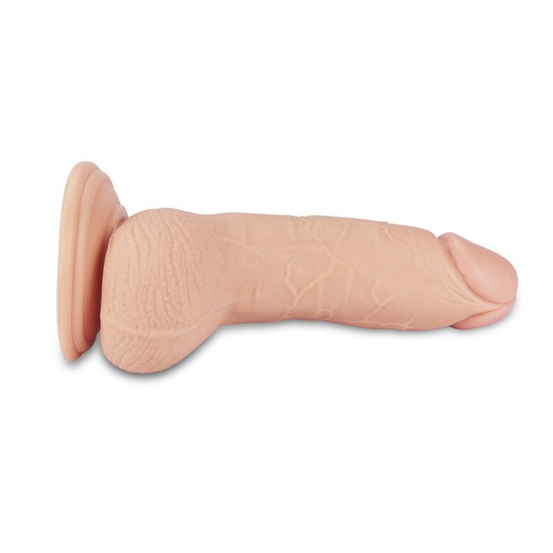 Penis dildo na przyssawce wibrujące mega realistyczne Lovetoy17,8 cm