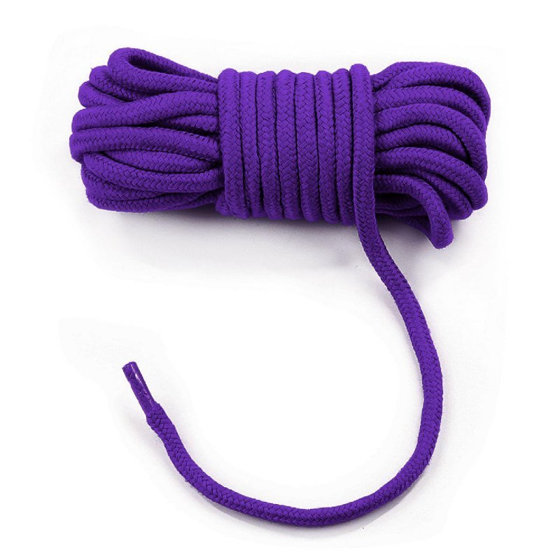 Lina do wiązania Kinbaku 10 m Fetish Bondage Rope Purple
