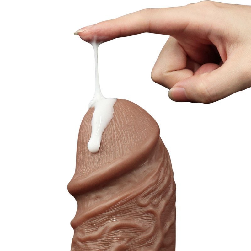 Realistyczne żylaste dildo na pryssawce Lovetoy 26,7 cm