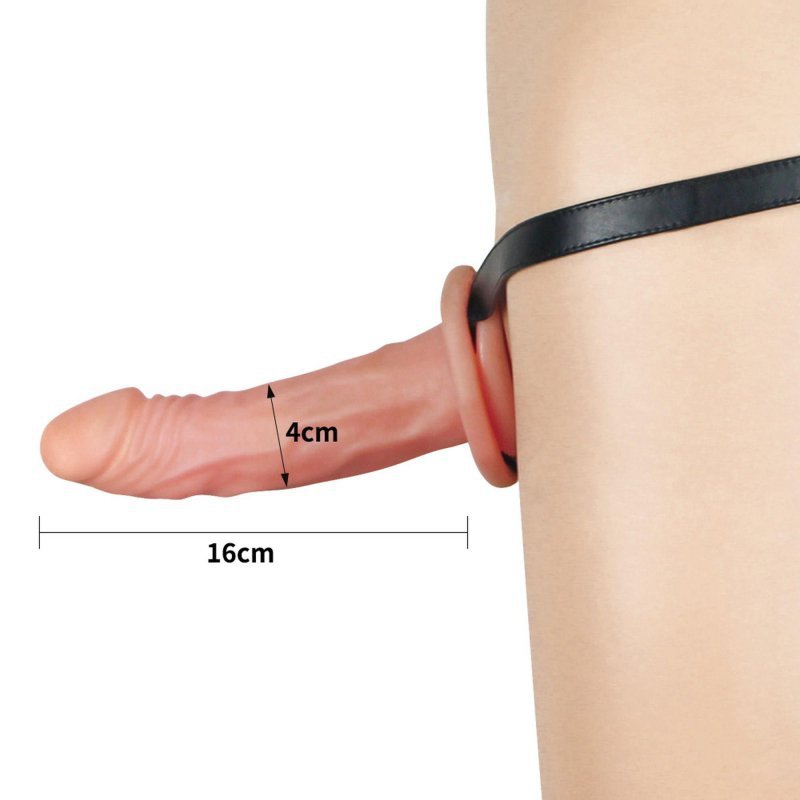 Unisex hollow strap on