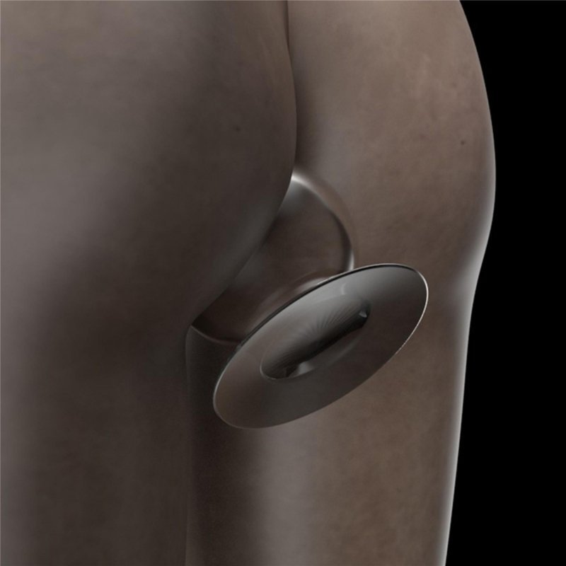 Flawless clear anal plug 4.5''