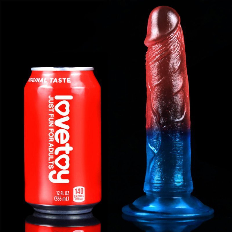Dildo kolorowe Dazzle Studs 17cm