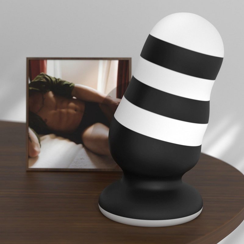 Bardzo duży gruby korek analny 8,5cm grubości X-Missioner 