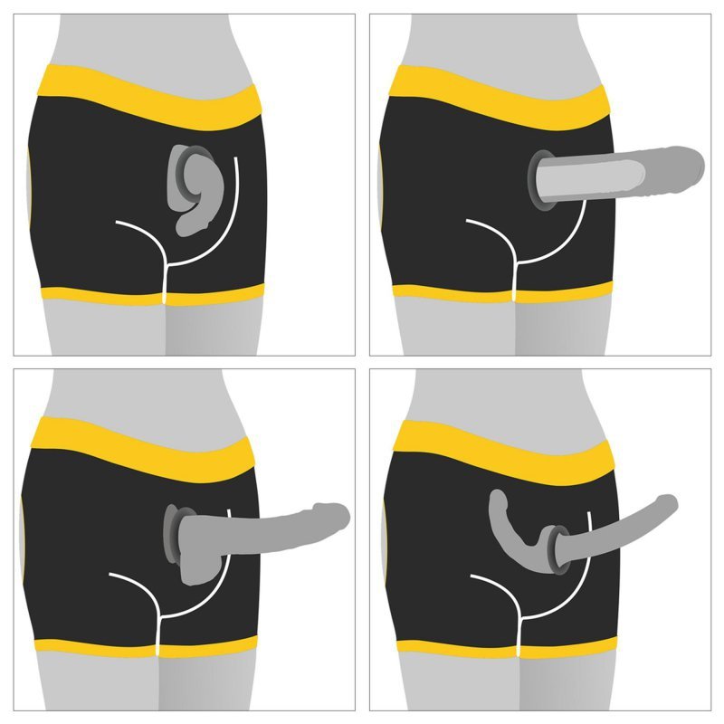 Horny strapon shorts (28 - 32 inch waist)