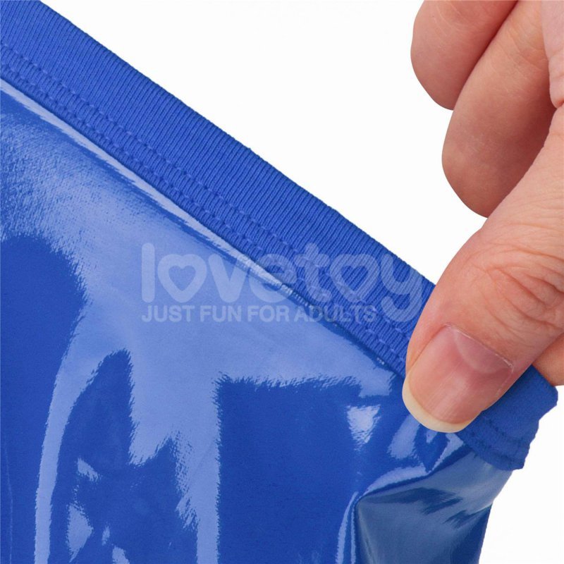Bokserki strapon weetlook Chic Strap-On (40 - 43 inch waist) niebieskie