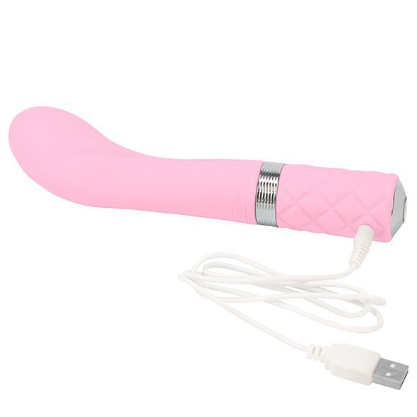 Zakrzywiony wibrator do punktu g Pillow Talk Sassy G-Spot różowy