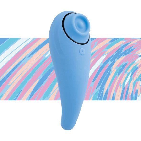 Wibrujący masażer łechtaczkowy FeelzToys FemmeGasm błękit