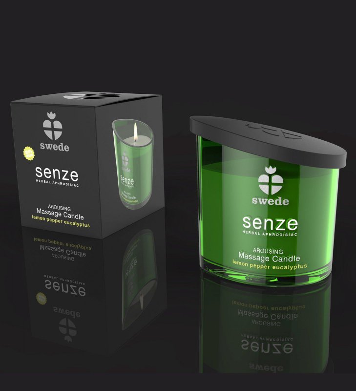 Swede świeca do masażu cytryna eukaliptus 50 ml