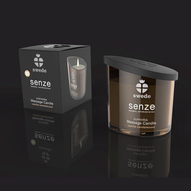 Swede świeca do masażu wanilia drzewo sandałowe 50 ml
