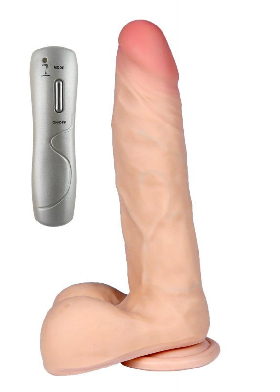 Naturalne dildo rotacyjne cyber skora 20 cm