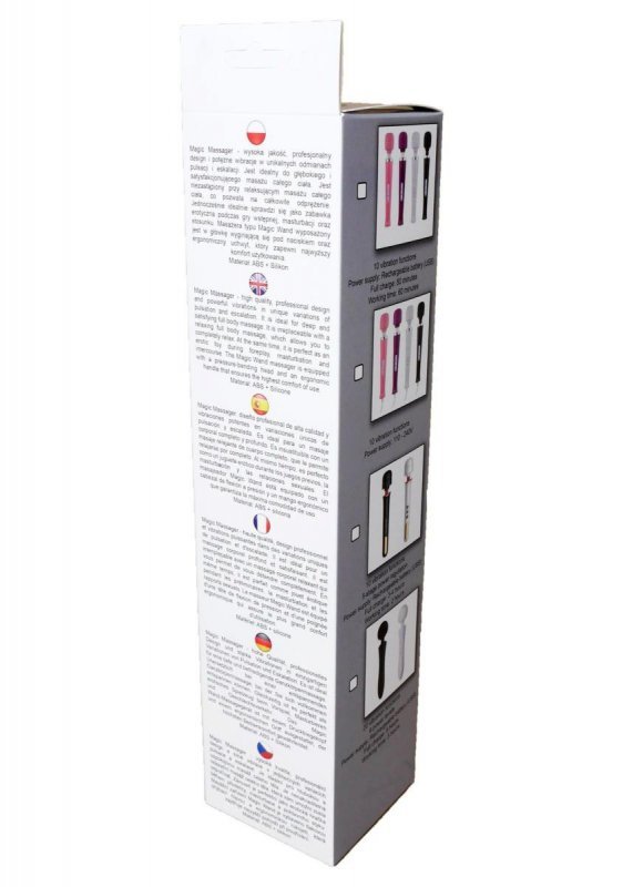 Wibrator z ruchomą głowicą WAND Ultra Powerful USB 20 funkcji