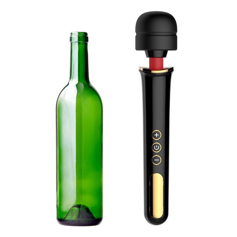 Stymulator massager super powerful usb black 10 function