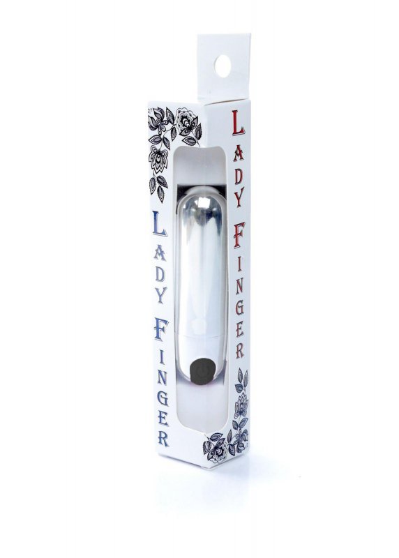 Wibrator chromowany pocisk usb 10 funkcji