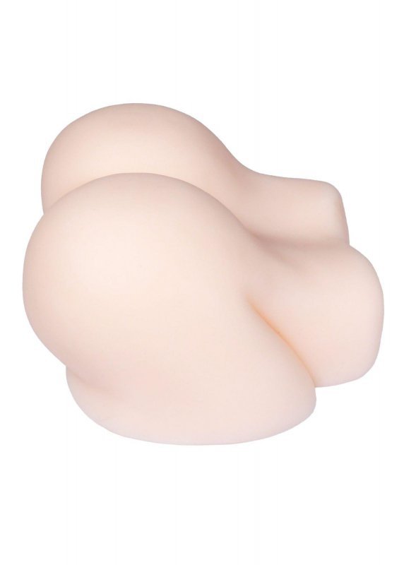 Dupcia z wibracją dwie dziurki XL 3.8kg - jakość II (defekt)