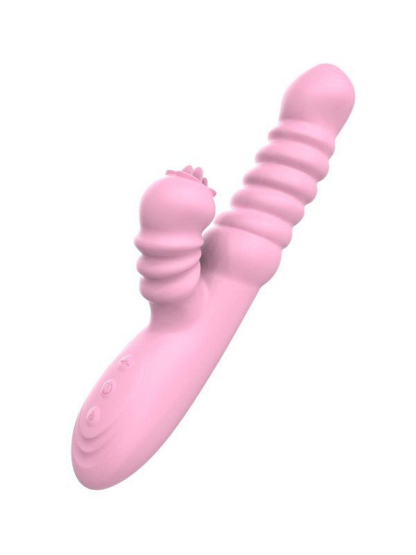 Wibrator króliczek Vibrating Spear USB 3 funkcje posuwu i 20 wibracji