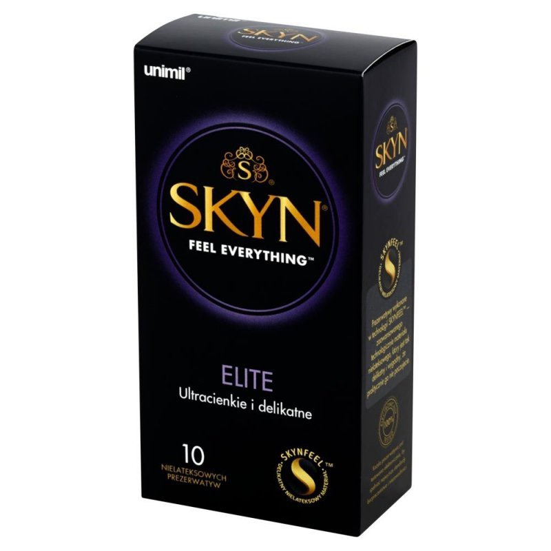 Prezerwatywy bardzo cienkie Unimil Skyn Elite 10 sztuk