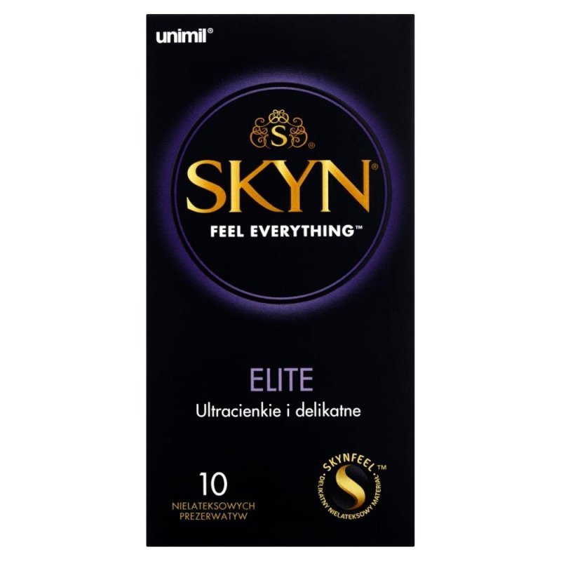 Prezerwatywy bardzo cienkie Unimil Skyn Elite 10 sztuk