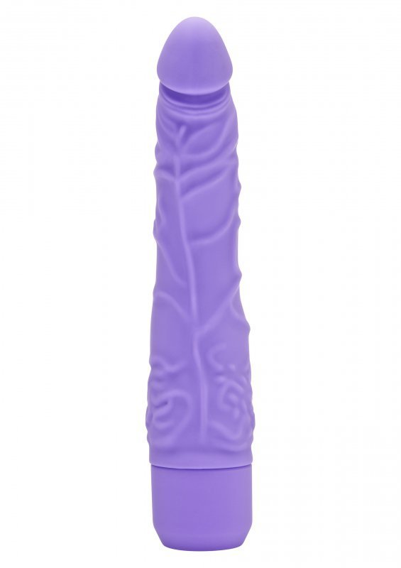 Klasyczny smukły wibrator fioletowy 20,7 cm
