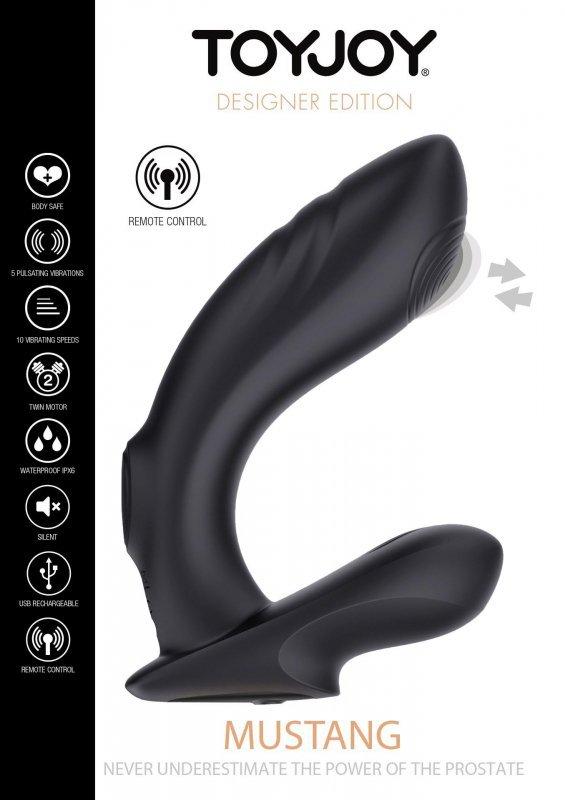 Wibrator analny stymulator prostaty krocza sterowany pilotem
