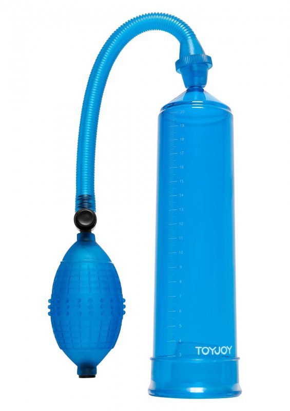 Pompka powiększająca penisa Power Pump Blue