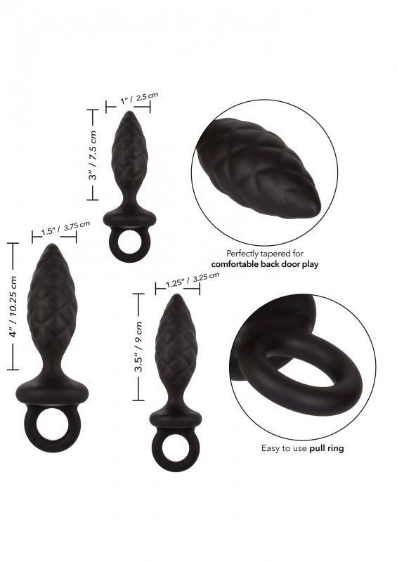 Silicone anal probe kit