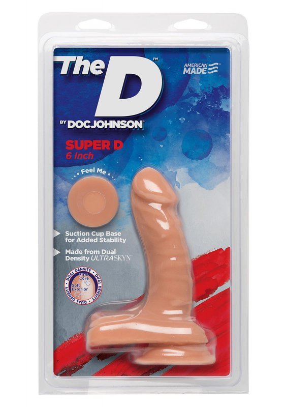 Realistyczne dildo duże jądra z przyssawką 15 cm