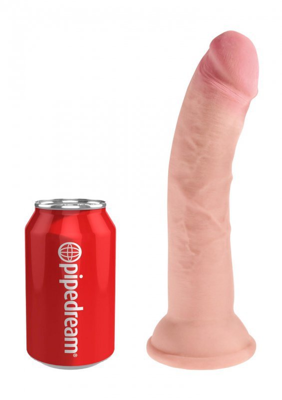 Żylaste dildo na przyssawce penis mega orgazm 20 cm