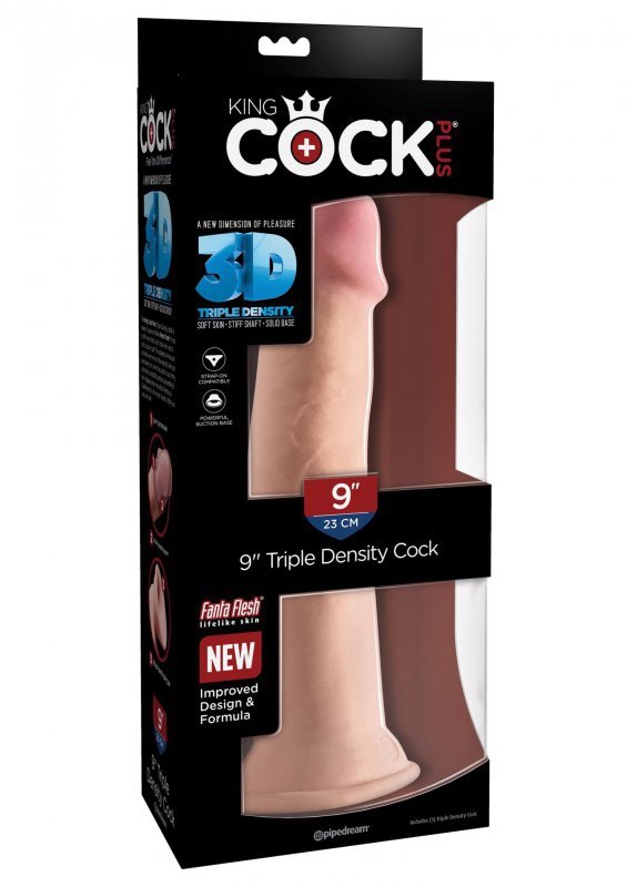 9inch triple density cock