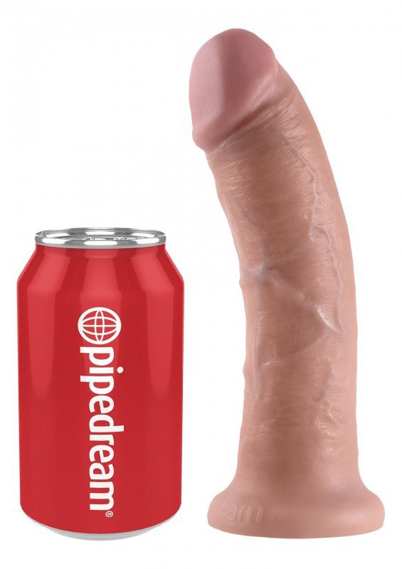 Dildo jak prawdziwy penis na mocnej przyssawce 20 cm