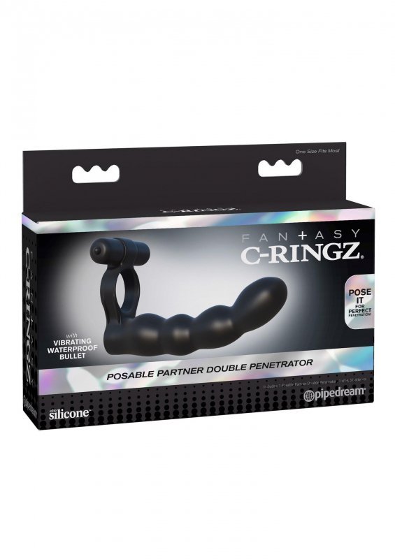 Proteza Partner Double Penetrator Black