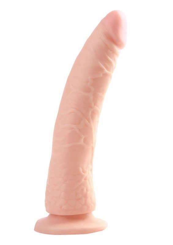 Dildo jak prawdziwy penis na przyssawce wagina oszaleje 17,8 cm