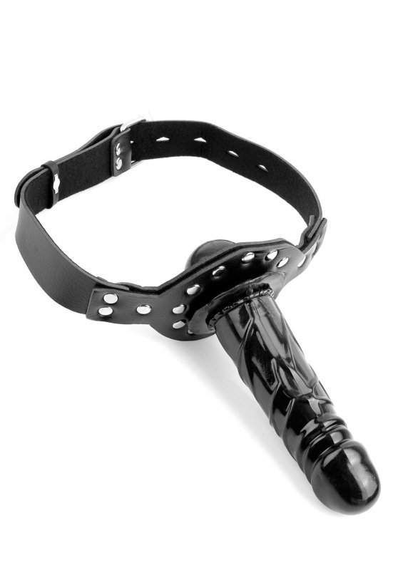 Knebel z dildo do ust FF Ball Gag With Dildo 
