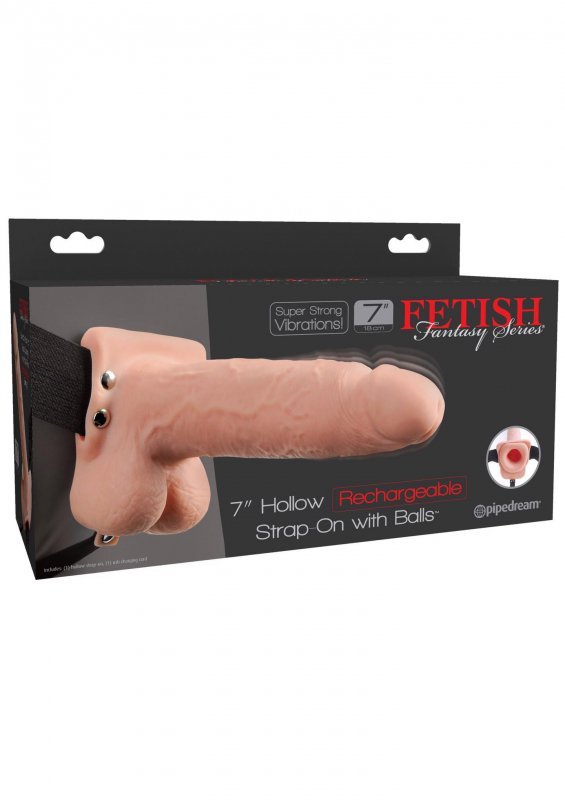 Realistyczna proteza nakładka sztuczny penis dildo z jądrami strap on 18 cm