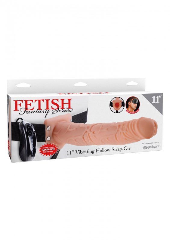 Realistyczna żylasta proteza penisa na pasku dildo strap on z wibracją