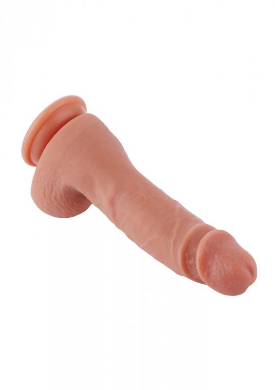 Penis do sex maszyny Hismith KlicLok Dildo 20 cm cielisty