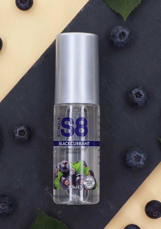 S8 lubrykant wodny o smaku czarnej porzeczki 125 ml