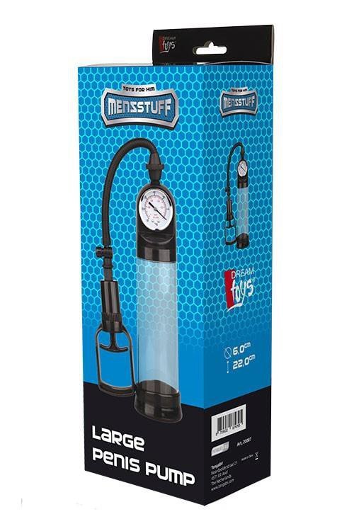 Pompka do penisa z manometrem Menzstuff Redline Pump