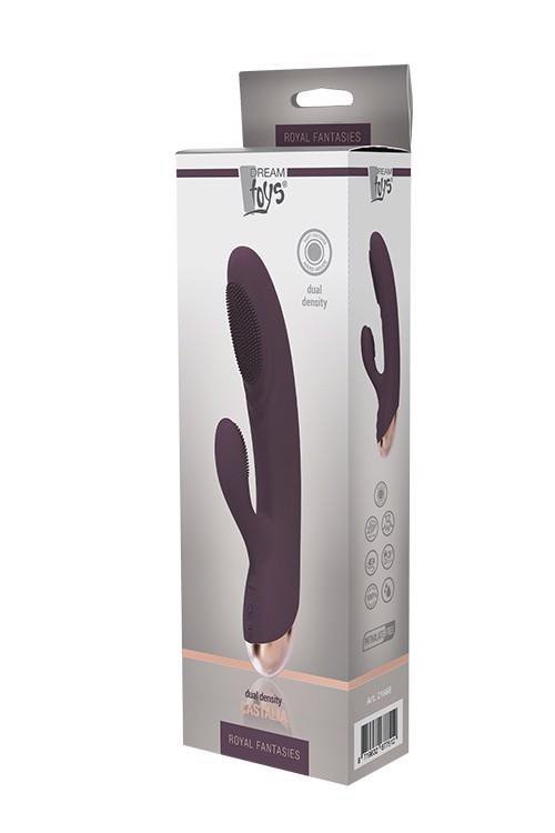 Elegancki wibrator króliczek ze stymulującymi wypustkami