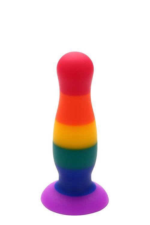 Kolorowy korek analny plug zatyczka na przyssawce